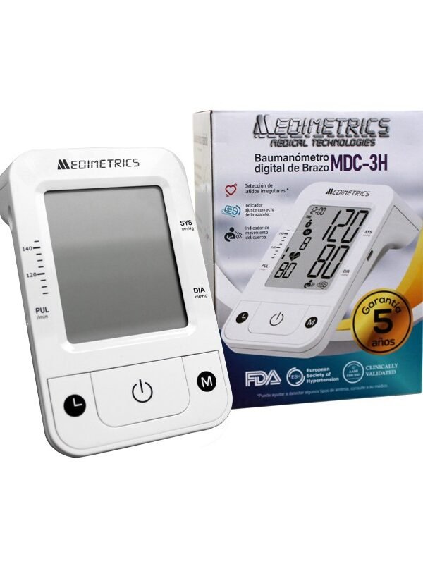 Baumanómetro Digital de Brazo - Modelo MDC-3H