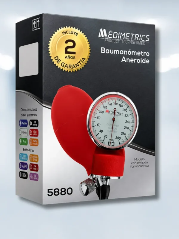 BAUMANOMETRO Baumanómetro Aneroide de Dos Mangueras - 5880