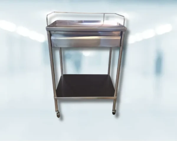 MESA PASTEUR Mesa Pasteur de Acero Inoxidable con Cajón