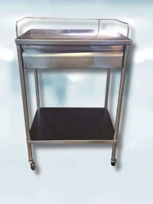 Mesa Pasteur de Acero Inoxidable con Cajón