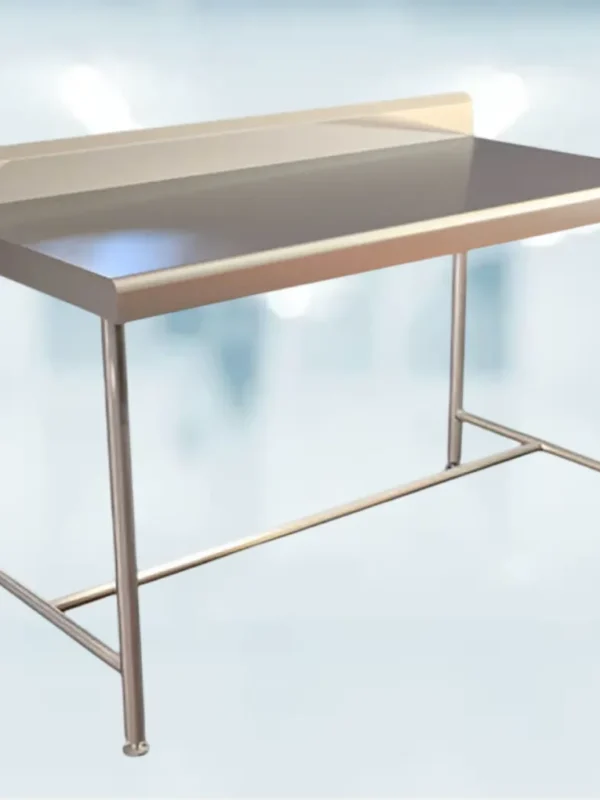 Mesa Alta de 120 cm de Acero Inoxidable