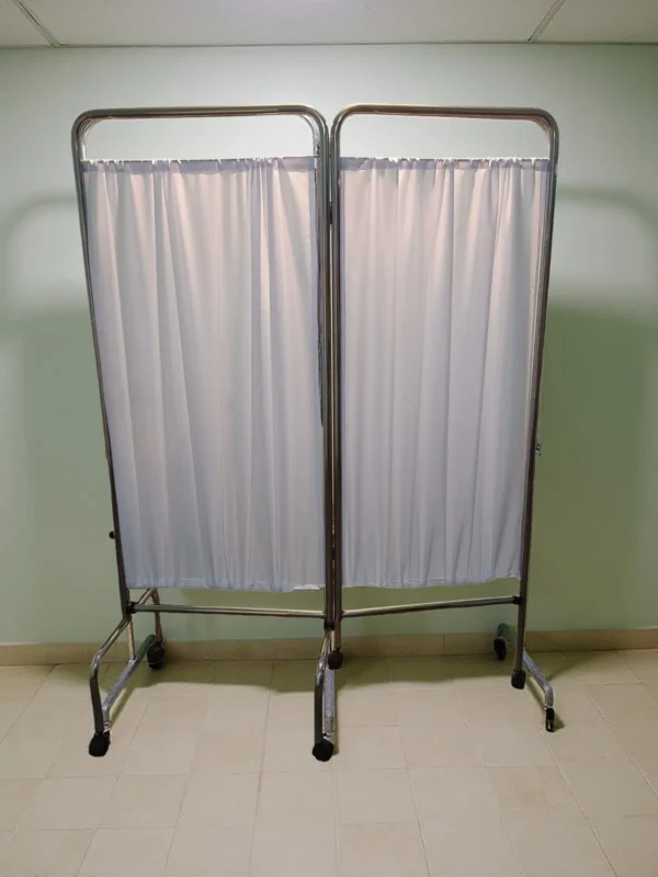 Biombo Médico de Dos Hojas