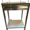 Mesa Pasteur Cromada con Cajón