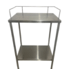 Mesa Pasteur Cromada Sin Cajón