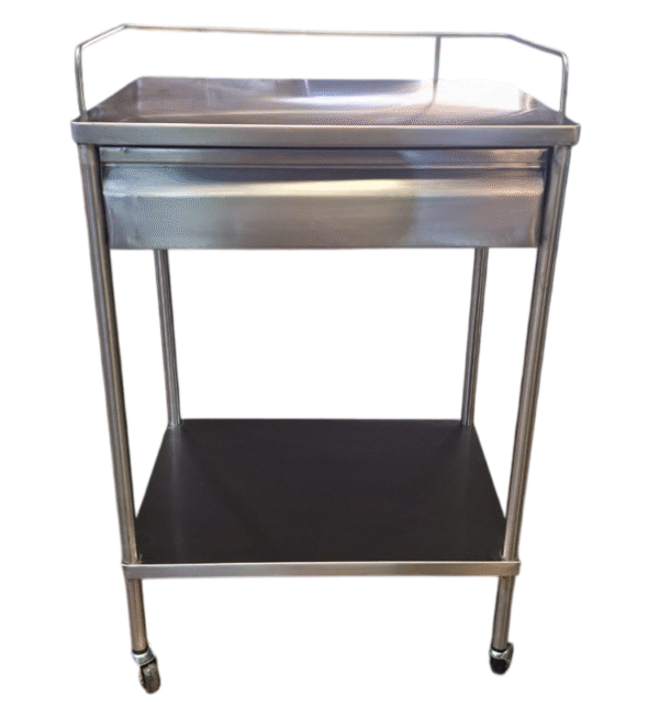 Mesa Pasteur de Acero Inoxidable con Cajón