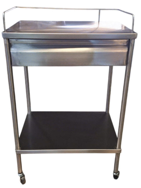 Mesa Pasteur de Acero Inoxidable con Cajón