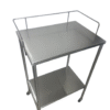 Mesa Pasteur Cromada Sin Cajón