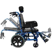 Silla de Ruedas MMS con Respaldo y Asiento Reclinable INFANTIL- SP8000
