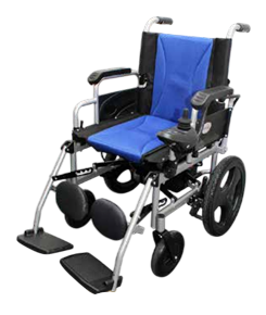 Silla de Ruedas Eléctrica MMS Económica y Compacta - SP9106