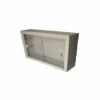 Vitrina Contramuro de 90cm sin Entrepaños
