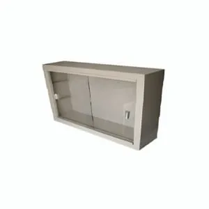 Vitrina Contramuro de 90cm con Entrepaños