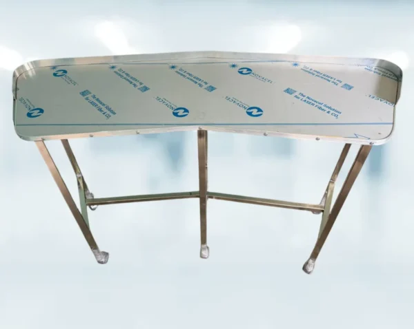 Mesa Riñón Cromada Sencilla