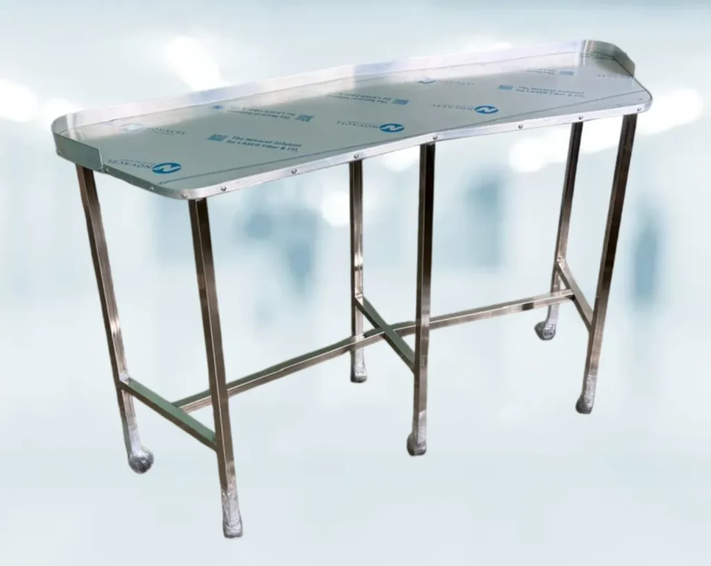 Mesa Riñón Cromada Sencilla