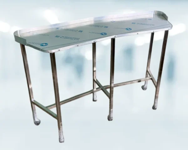 Mesa Riñón Cromada Sencilla